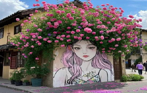 彭泽怎么设计网红打卡墙绘