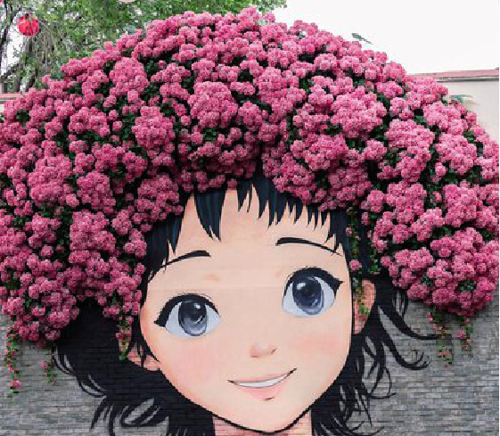 彭泽墙体彩绘-网红墙打卡