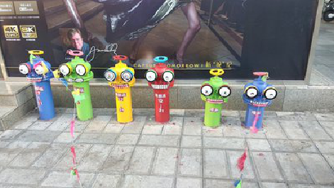 彭泽商业区彩绘