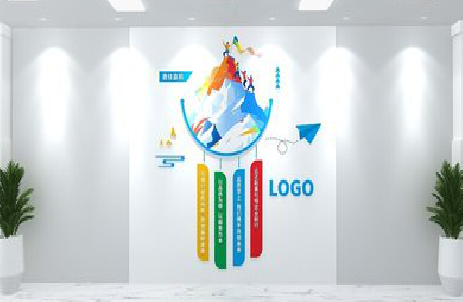 彭泽公司企业形象墙的工艺材料有哪些？