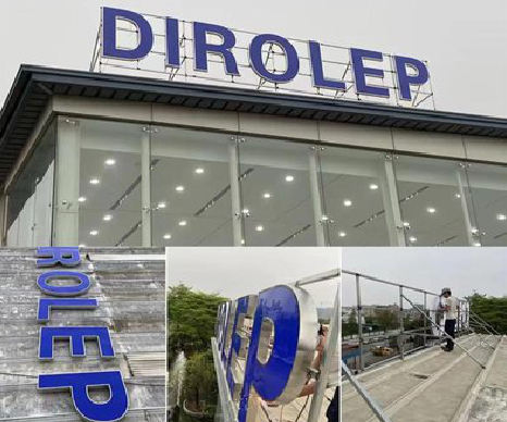 彭泽楼顶发光字安装的注意事项。